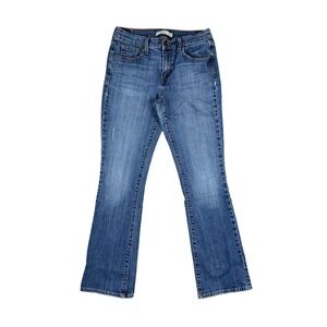 Levi's‎ 515 Women's Bootcut Jeans Size 6M Blue Denim Flap Pocket Y2K Revival